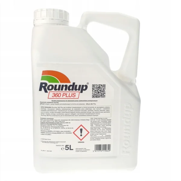 Désherbant Roundup 360 Plus 5L – Herbicide Total Glyphosate